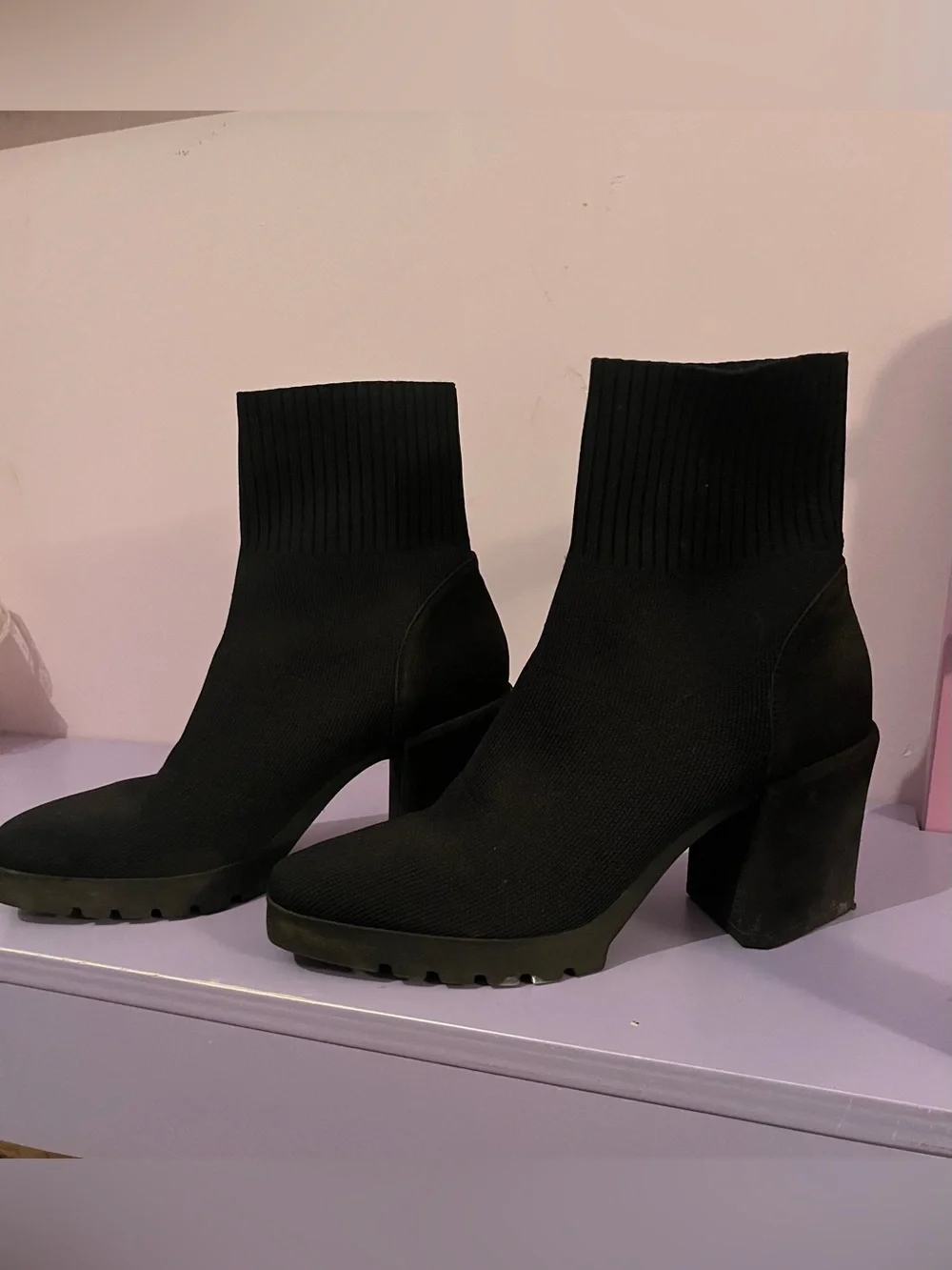 Eileen Fisher “Spell” Sock Bootie 9.5